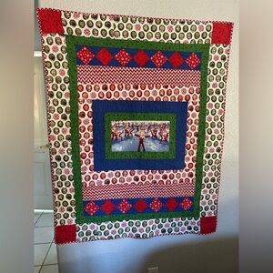 Elf on the Shelf Hand Sewn Quilt